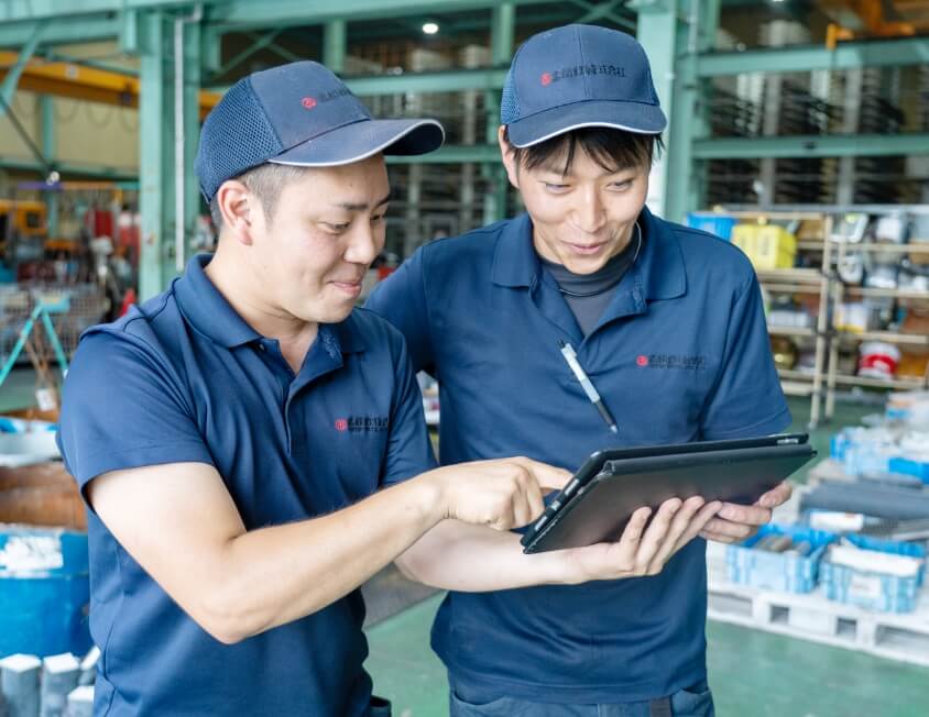 作業風景が汚くて見せられない…