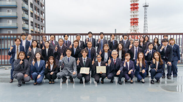 入社式